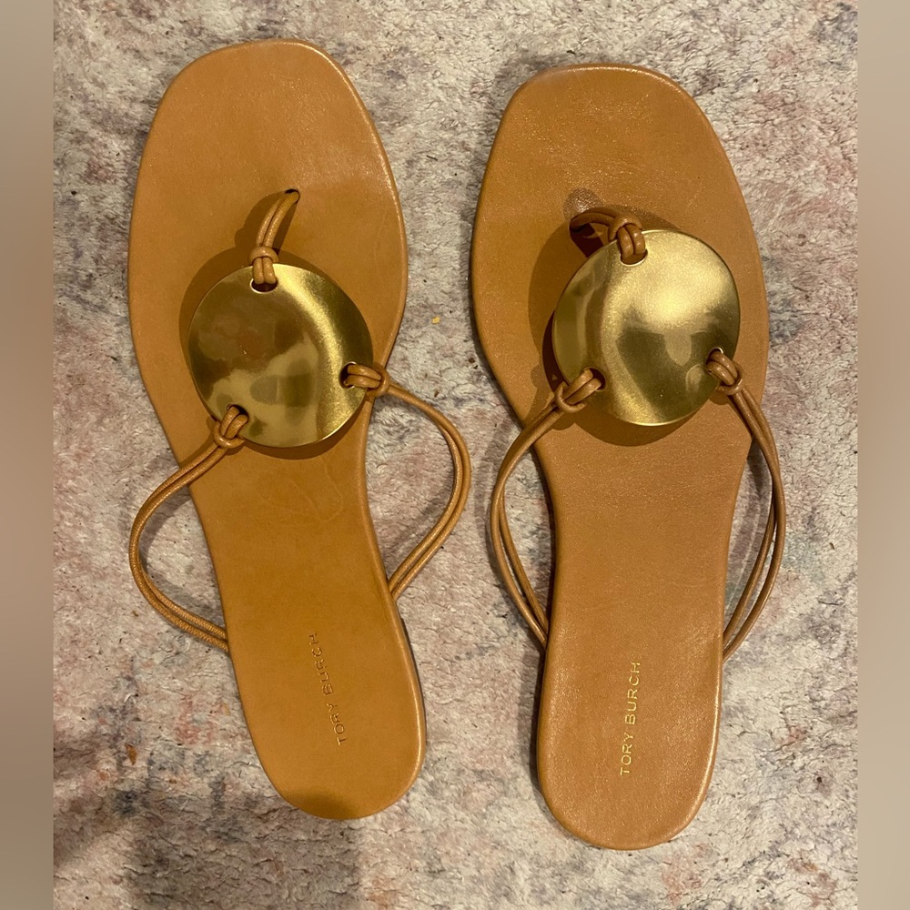 Tory Burch Patos Sandals (worn once)